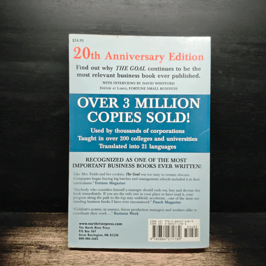 The Goal - Eliyahu M. Goldratt, Jeff Cox รูปที่ 2