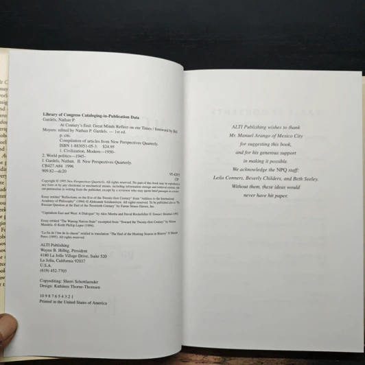 At Century's End - Nathan Gardels รูปที่ 6