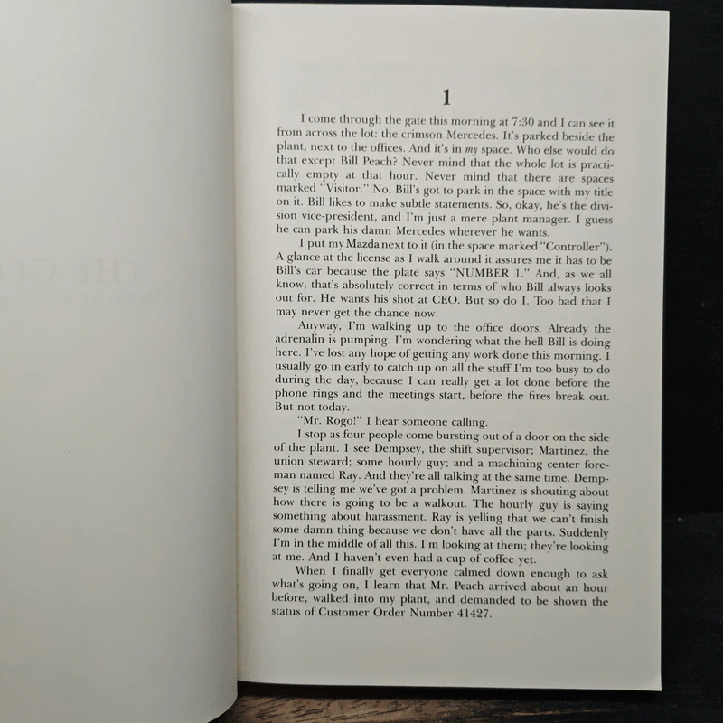 The Goal - Eliyahu M. Goldratt, Jeff Cox รูปที่ 7