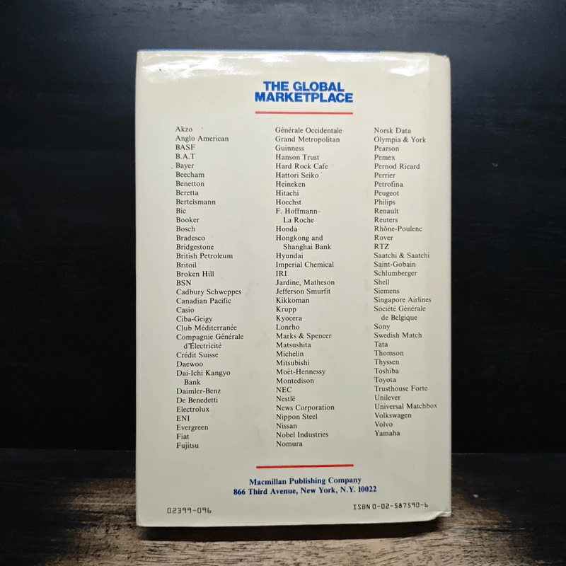 The Global Marketplace: 102 of the Most Influential Companies Outside America - Milton Moskowitz รูปที่ 2