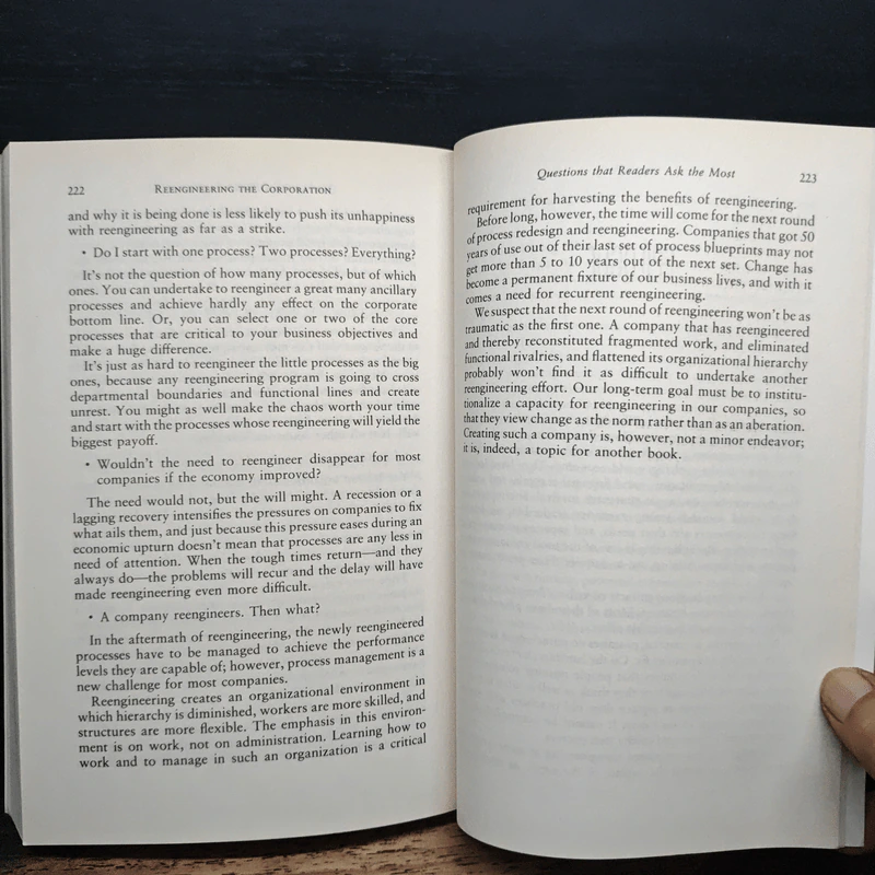 Reengineering The Corporation - Michael Hammer, James Champy รูปที่ 9