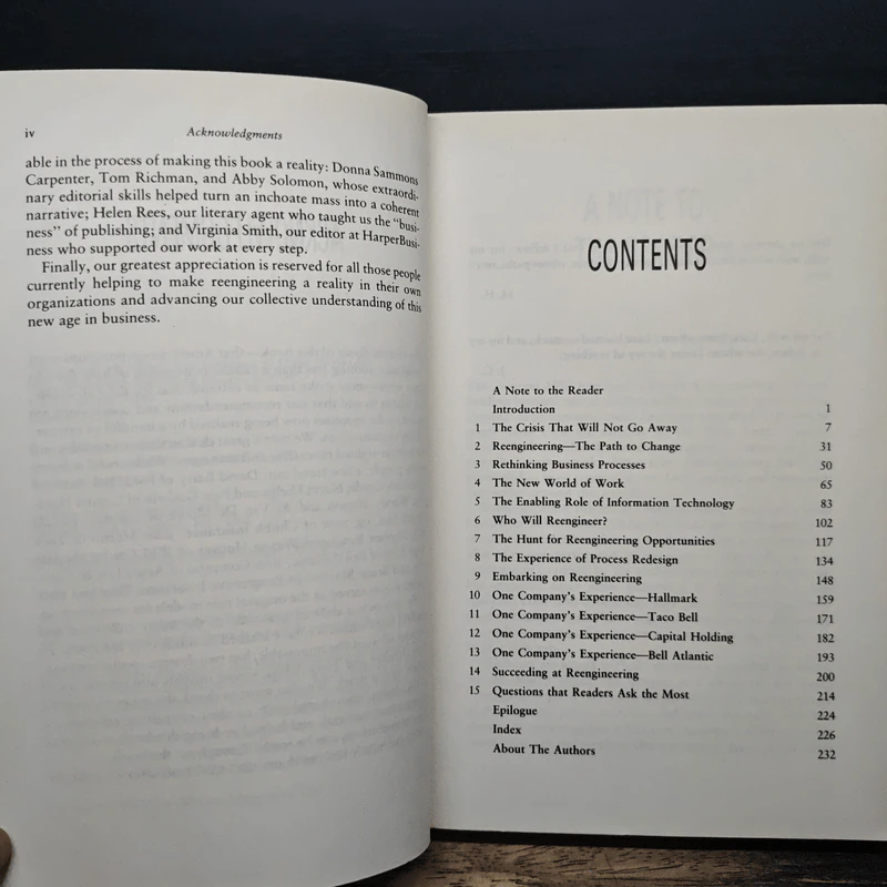Reengineering The Corporation - Michael Hammer, James Champy รูปที่ 7