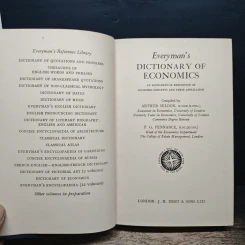 Everyman's DICTIONARY OF ECONOMICS - Arthur Seldon รูปที่ 6