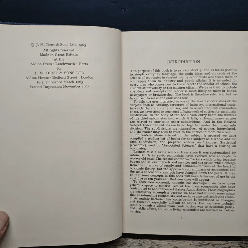 Everyman's DICTIONARY OF ECONOMICS - Arthur Seldon รูปที่ 7