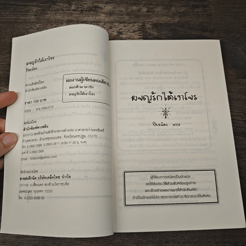 ผจญรักใต้เงาโจร - ปิยะฉัตร รูปที่ 6