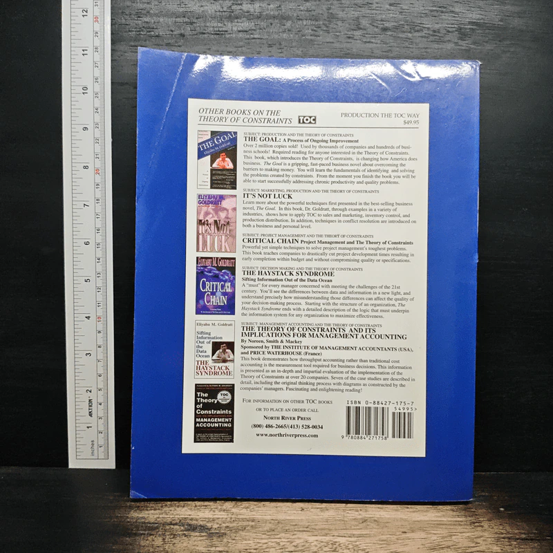 Production the TOC Way - Eliyahu M. Goldratt. รูปที่ 2
