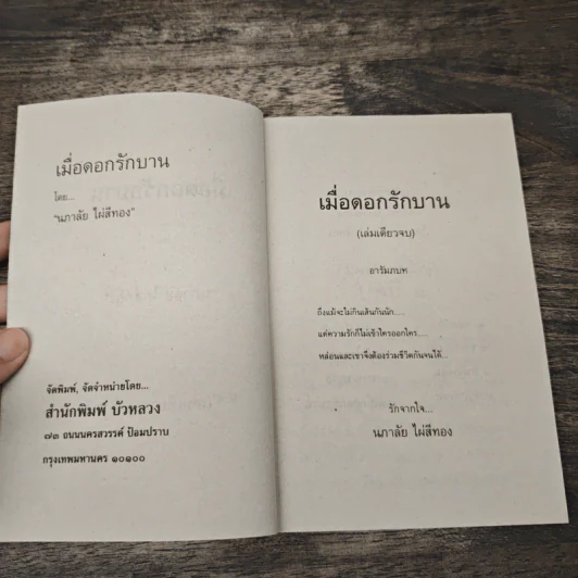 เมื่อดอกรักบาน - นภาลัย ไผ่สีทอง รูปที่ 6