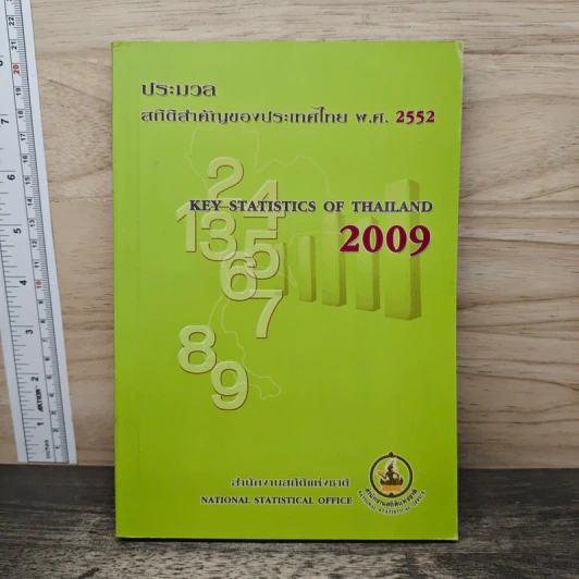 ประมวลสถิติสำคัญของประเทศไทย พ.ศ. 2552 รูปที่ 1