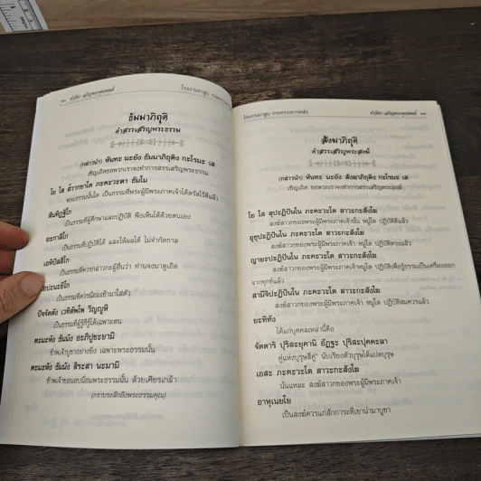 หนังสือสวดมนต์ ทำวัตรเช้า-เย็น แปลไทย รูปที่ 8