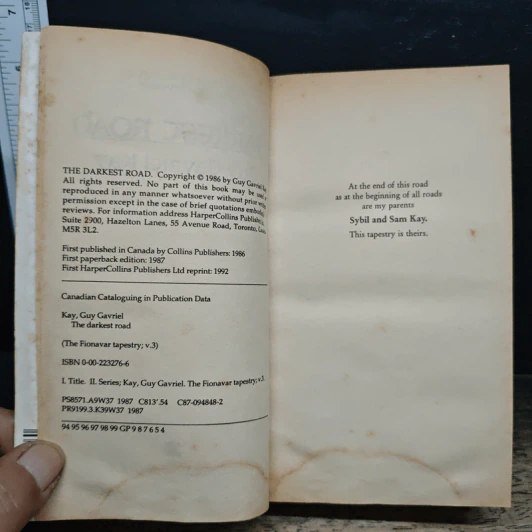 The Darkest Road - Guy Gavriel Kay รูปที่ 6