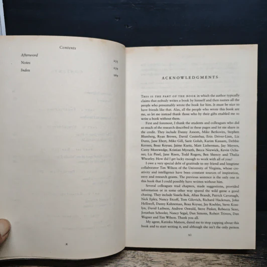 Stumbling on Happiness - Daniel Gilbert รูปที่ 8