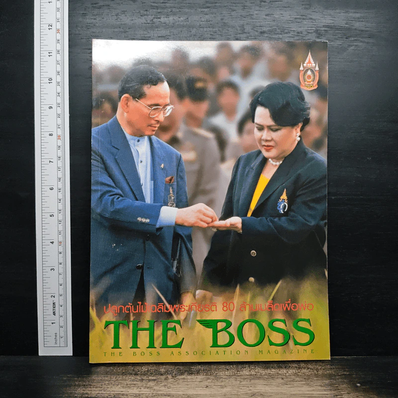 THE BOSS ปลูกต้นไม้เฉลิมพระเกียรติ 80 ล้านเมล็ดเพื่อพ่อ รูปที่ 1