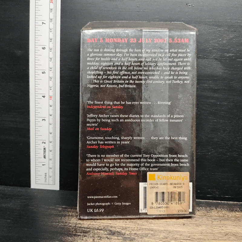 A Prison Diary Volume I Hell - Jeffrey Archer รูปที่ 2