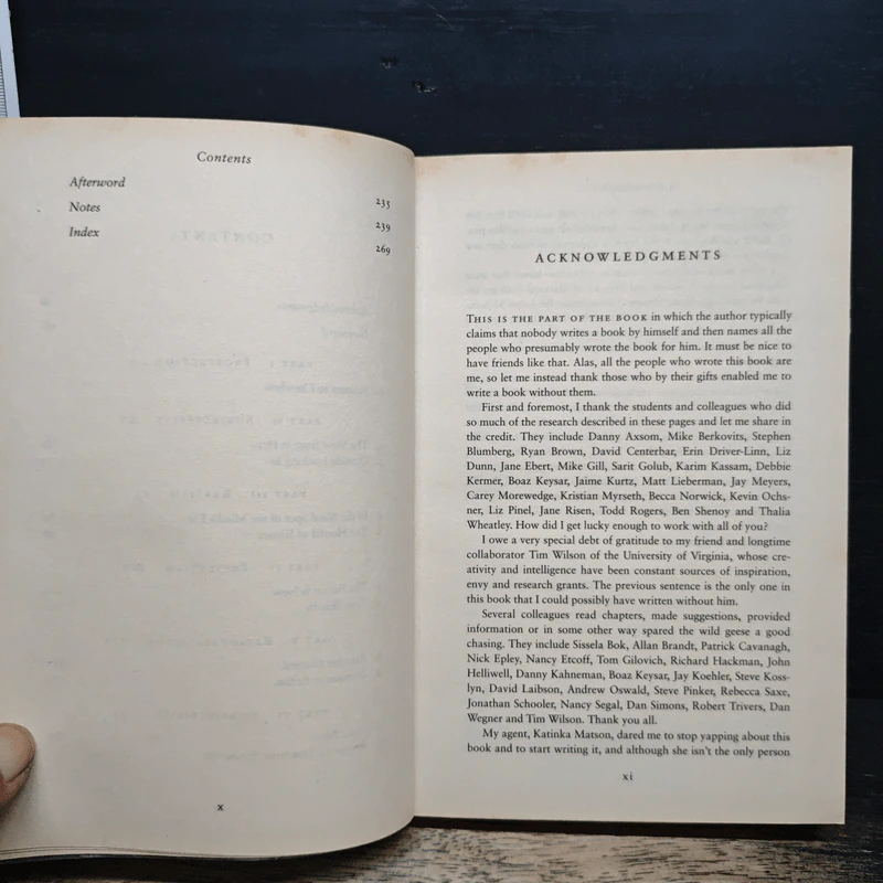 Stumbling on Happiness - Daniel Gilbert รูปที่ 8