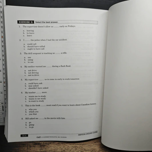 American Language Course Book 18 รูปที่ 10
