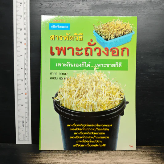 สารพัดวิธีเพราะถั่วงอก รูปที่ 1