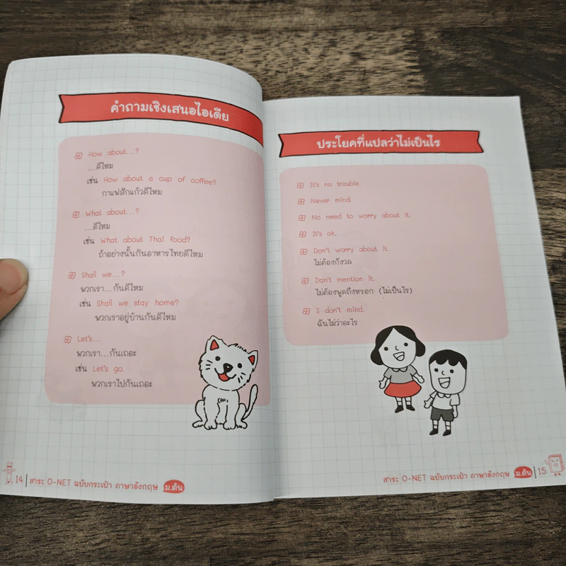 สาระ O-NET ฉบับกระเป๋า ภาษาอังกฤษ ม.ต้น - วรินธร เอื้อวศินธร ครูพี่แอน รูปที่ 8