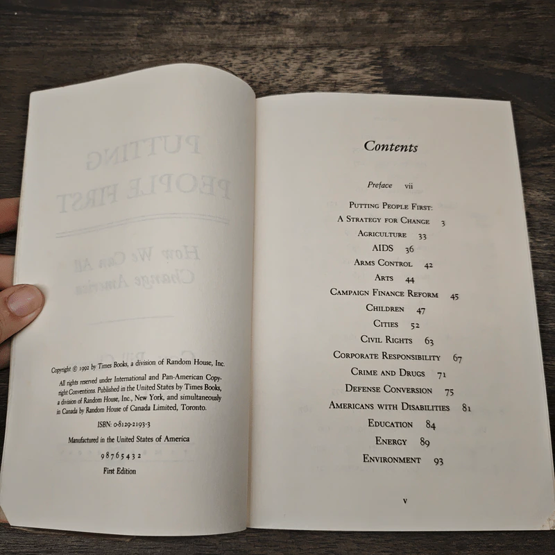 Putting People First: How We Can All Change America - William Jefferson Clinton รูปที่ 6