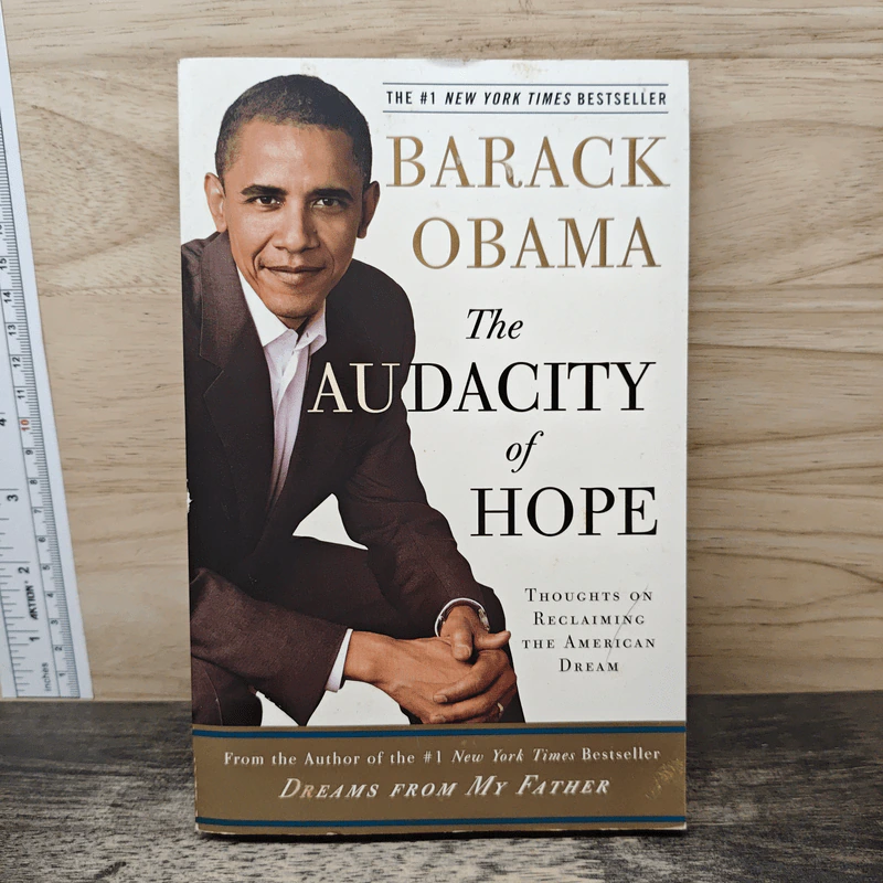 The Audacity of Hope - Barack Obama รูปที่ 1