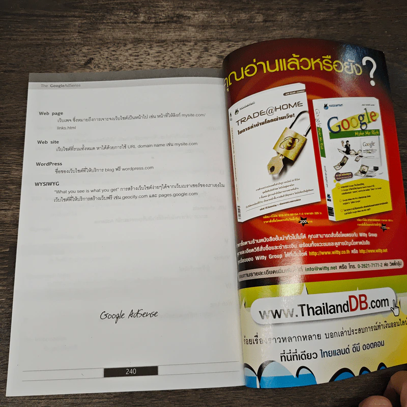 Make Money by Google AdSense เทคนิคลับเพิ่มความรวยด้วยเว็บไซต์ - อนุชา ลีวรกุล รูปที่ 8