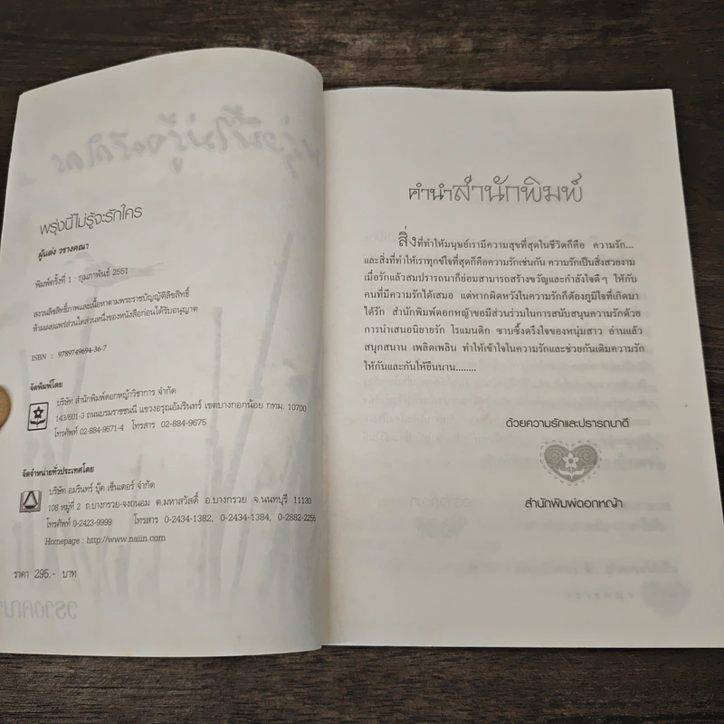 พรุ่งนี้ไม่รู้จะรักใคร - วรางคณา รูปที่ 6