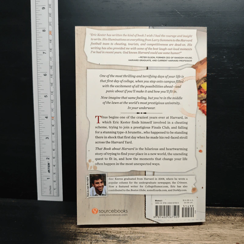 That Book about Harvard - Eric Kester รูปที่ 2
