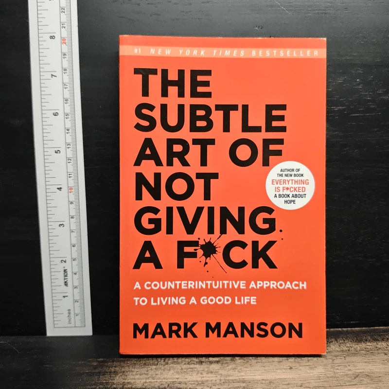 The Subtle Art of Not Giving a F*ck - Mark Manson รูปที่ 1