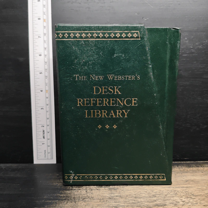 The New Webster's Desk Reference Library 3 Book รูปที่ 1
