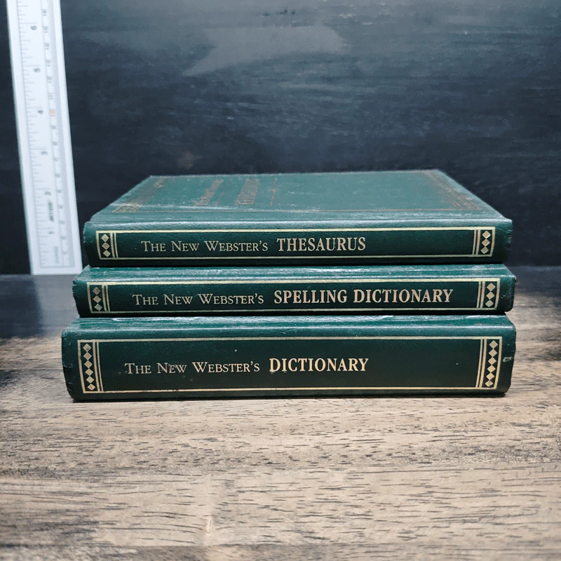 The New Webster's Desk Reference Library 3 Book รูปที่ 4