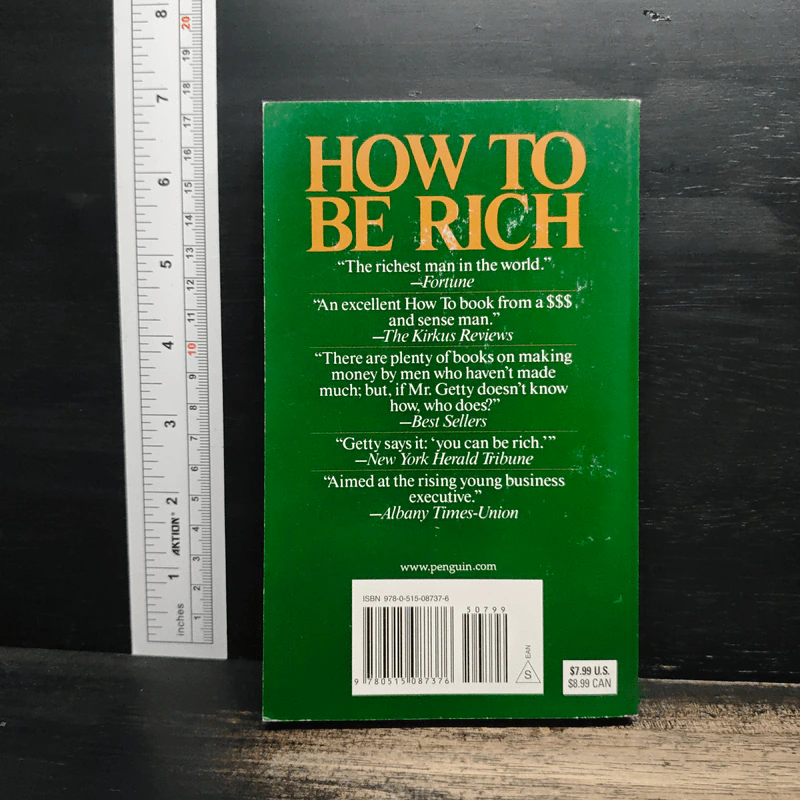 How to Be Rich - J. Paul Getty รูปที่ 2