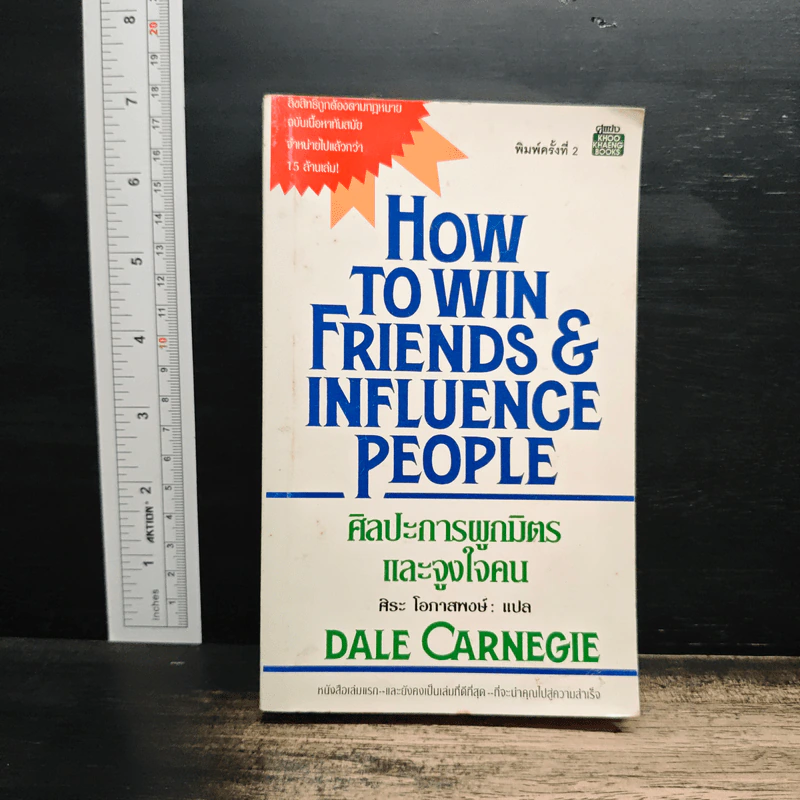 How To Win Friends & Influence People ศิลปะการผูกมิตร และจูงใจคน - เดล คาร์เนกี้ รูปที่ 1