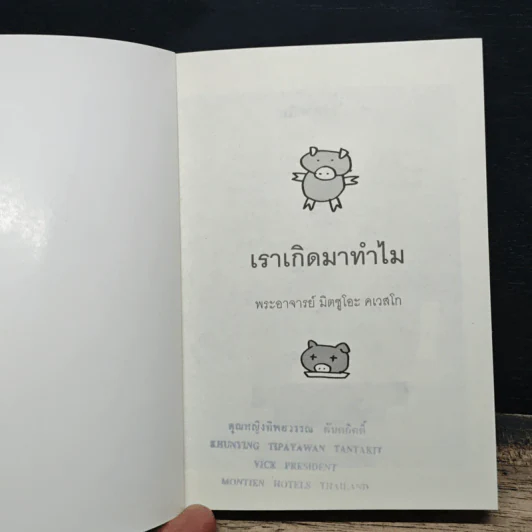 เราเกิดมาทำไม - พระอาจารย์มิซูโอะ คเวสโก รูปที่ 6