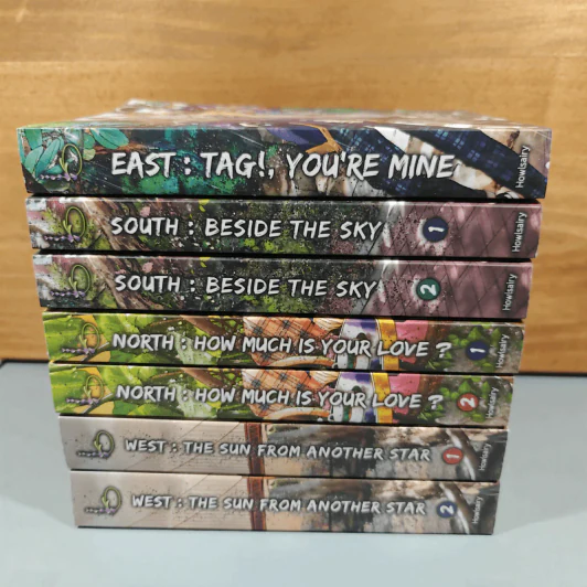 นิยายวาย East + North + West + South รวม 7 เล่ม - Howlsairy รูปที่ 2
