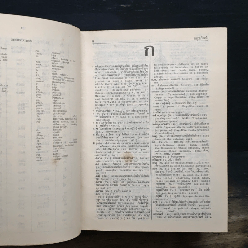 An Advanced Pocket Thai-Thai-English Dictionary พจนานุกรม ไทย-ไทย-อังกฤษ - ศ.ดร.วิทย์ เที่ยงบูรณธรรม รูปที่ 7