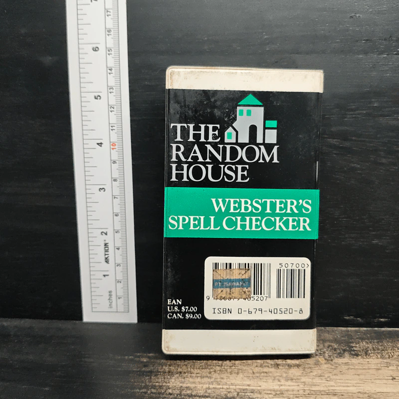 The Random House Webster's Spell Checker รูปที่ 2