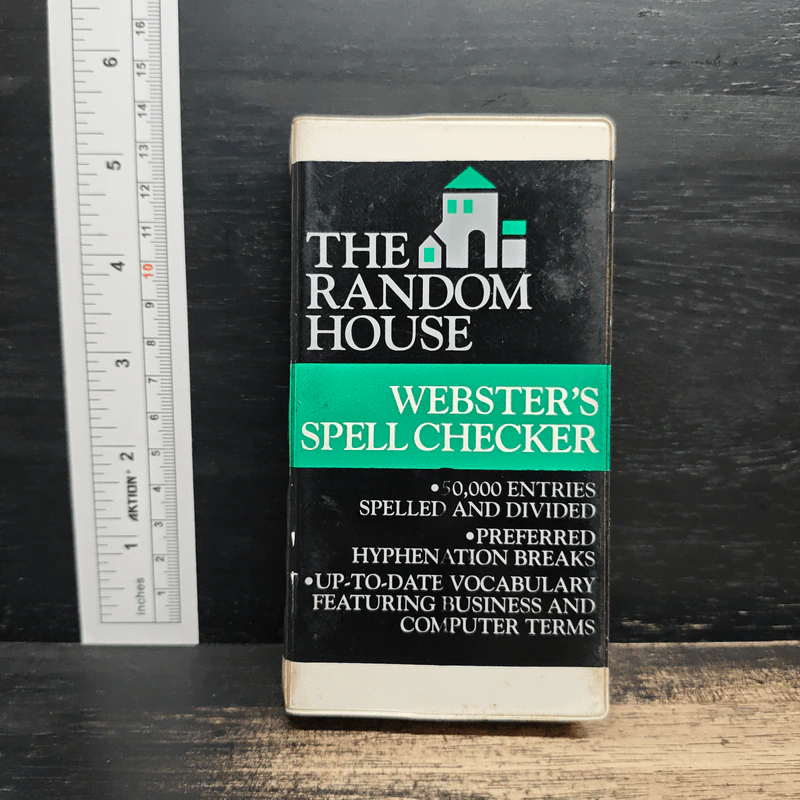 The Random House Webster's Spell Checker รูปที่ 1