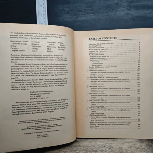 GRE: Practicing to Take the General Test, 9th Edition - Educational Testing Service รูปที่ 6