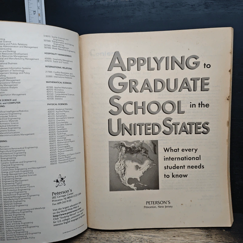 Peterson's Applying to Graduate School in the United States รูปที่ 6