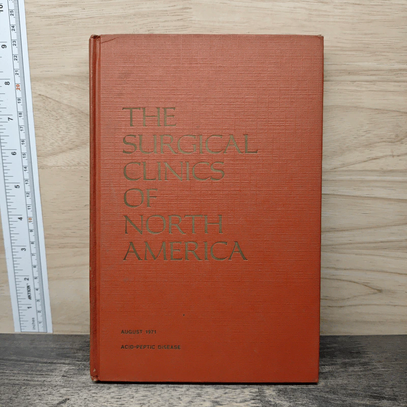 The Surgical Clinics of North America Aug 1971 รูปที่ 1