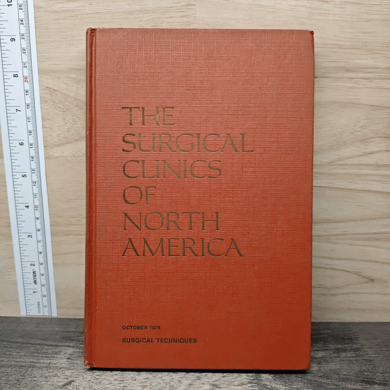 The Surgical Clinics of North America Oct 1975 รูปที่ 1