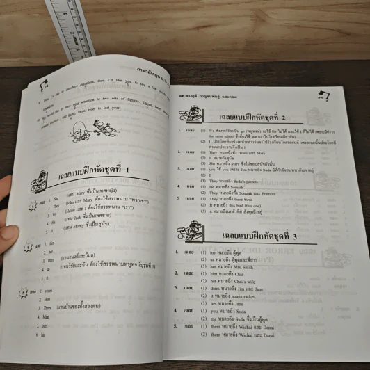 Basic English Grammar ม.1-2-3 รูปที่ 8