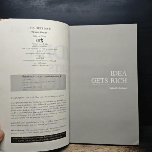 Idea Gets Rich เทคนิคสะกิดสมอง - พงษ์ ผาวิจิตร รูปที่ 6
