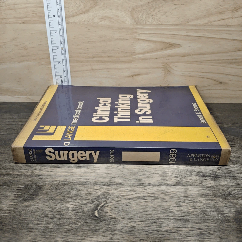 Clinical Thinking in Surgery - Ernest E. Sterns รูปที่ 2