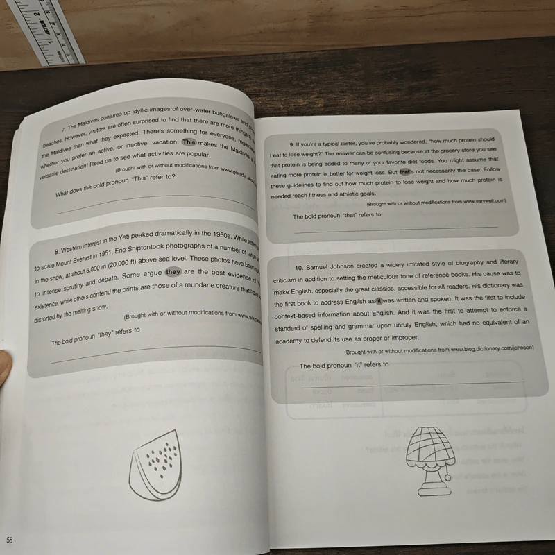 พิชิตข้อสอบ READING + แนวข้อสอบ 600 ข้อ - กฤษฎา สมุทรสาคร รูปที่ 8