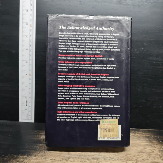 The New Fowler's Modern English Usage - R.W. Burchfield รูปที่ 2