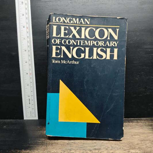 Longman Lexicon of Contemporary English รูปที่ 1