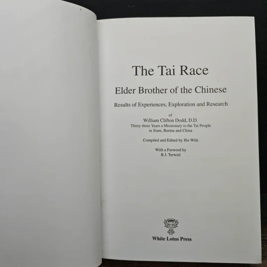 The Tai Race: Elder Brother of the Chinese - William Clifton Dodd รูปที่ 6