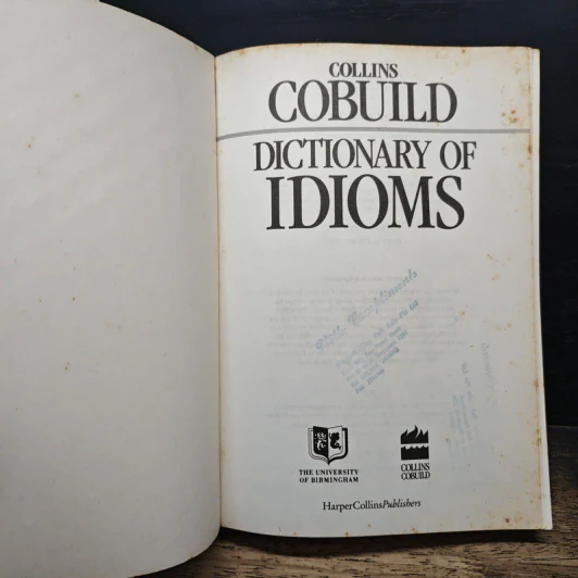 Collins COBUILD Dictionary of Idioms รูปที่ 6