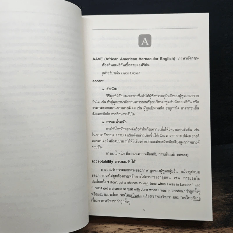 พจนานุกรมศัพท์ภาษาศาสตร์ (ภาษาศาสตร์ประยุกต์) รูปที่ 8