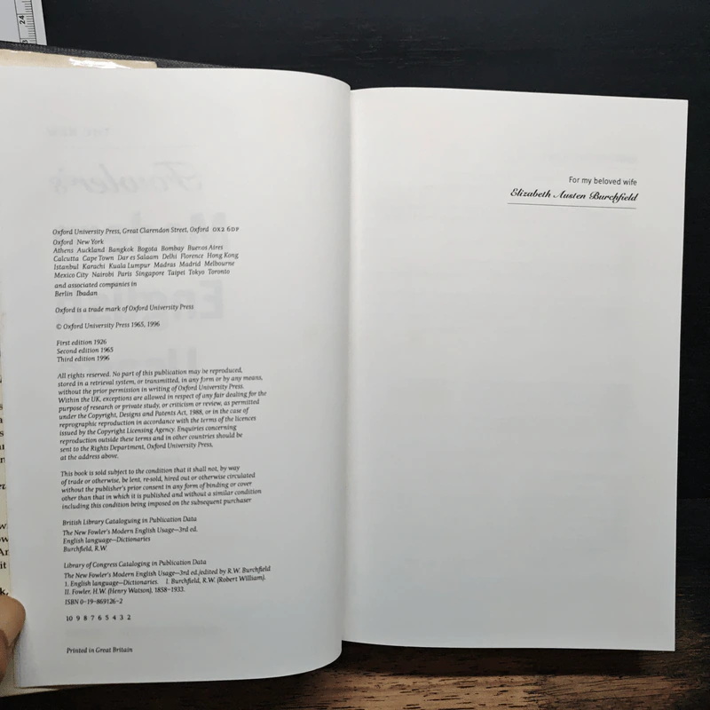 The New Fowler's Modern English Usage - R.W. Burchfield รูปที่ 6
